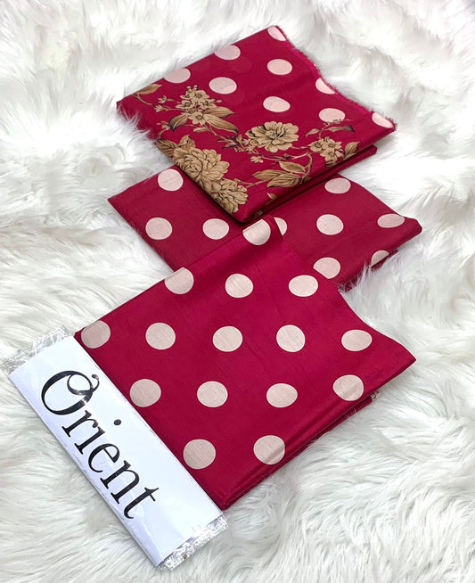 ORIENT'S BRAND – LAWN THREE PIECE
