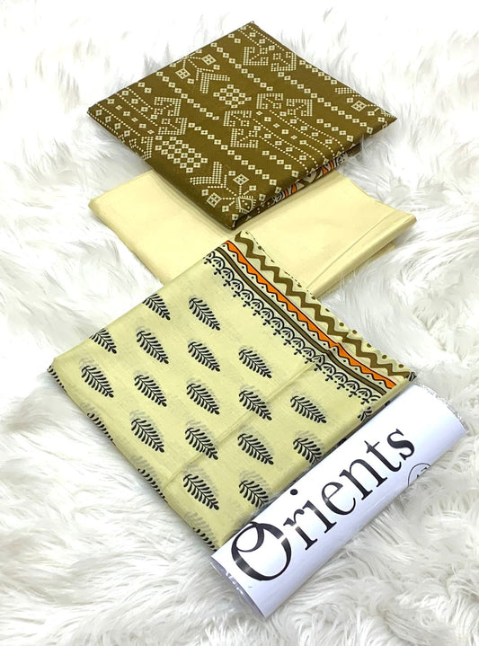 ORIENT'S BRAND – LAWN THREE PIECE