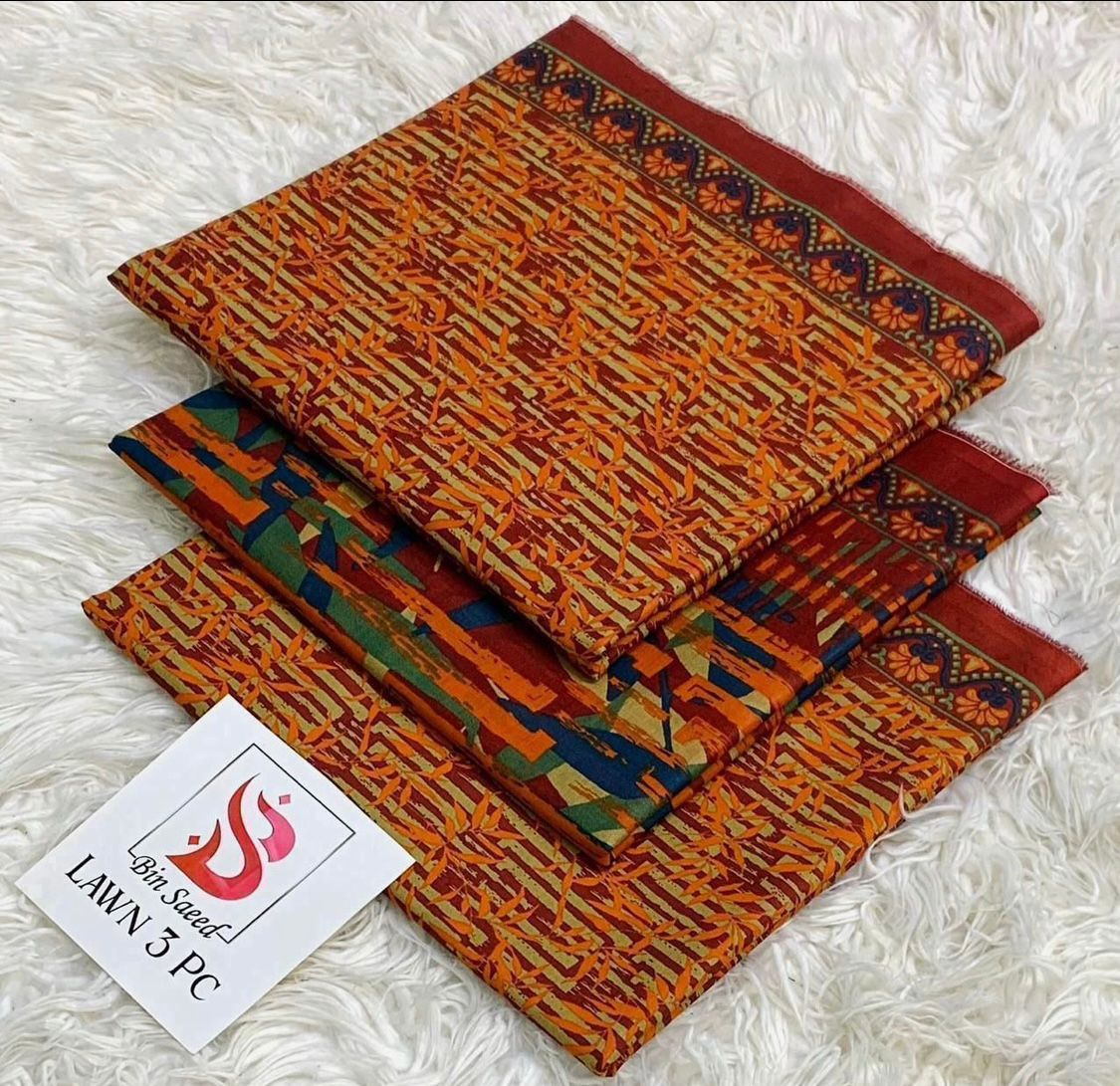 BIN SAEED – LAWN COLLECTION
